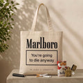 MARLBORO PRINTED TOTE BAG